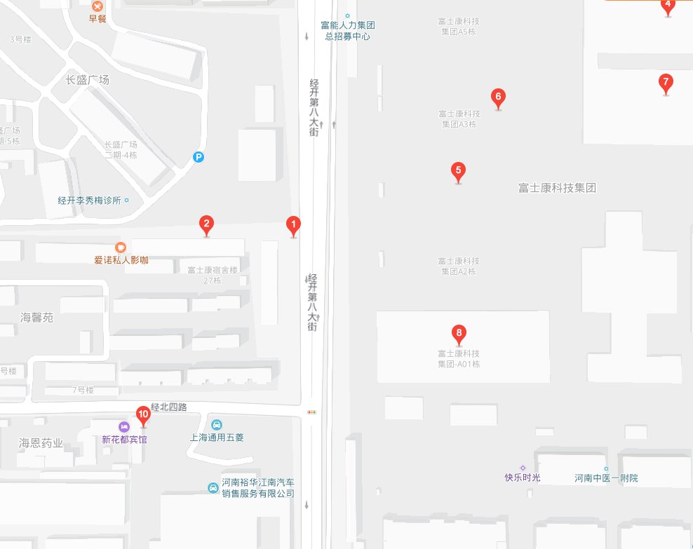 郑州富士康具体位置在哪