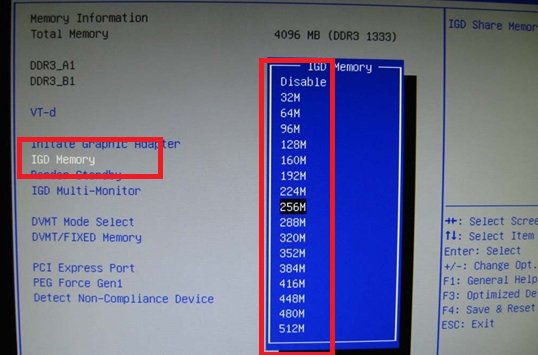 怎么把部分内存共享为显存？