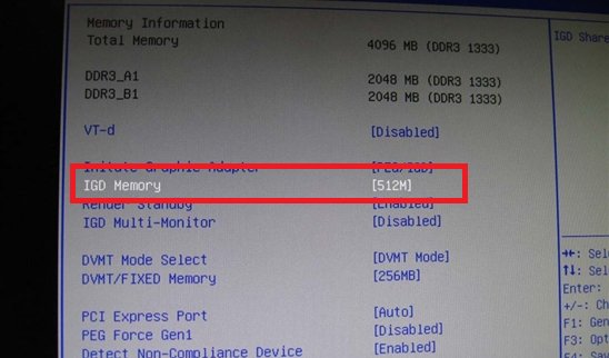 怎么把部分内存共享为显存？