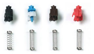 机械键盘的 黑轴/茶轴/青轴/红轴 有什么区别