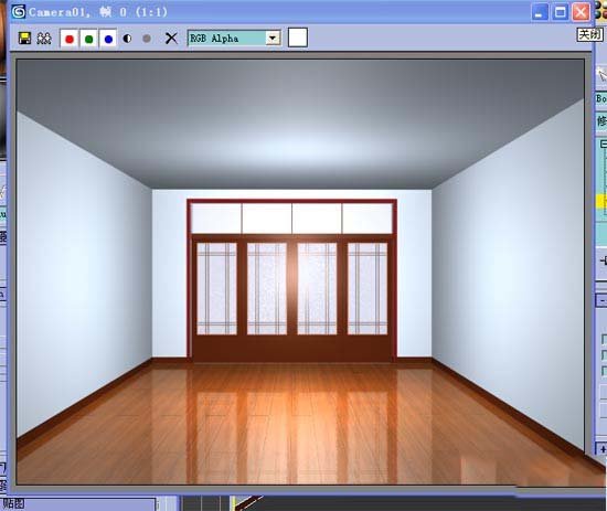 3dmax软件制作教室效果图