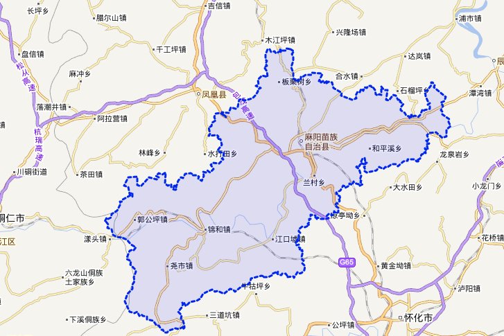 麻阳县有几个乡镇