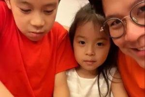 霍启刚生日晒儿女合影，这一家人的颜值有多高？