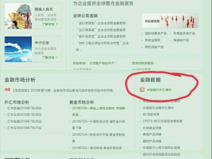 中国人民银行汇率查询