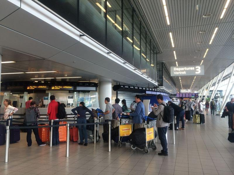 荷兰阿姆斯特丹史基浦机场退税如何用支付宝退税?