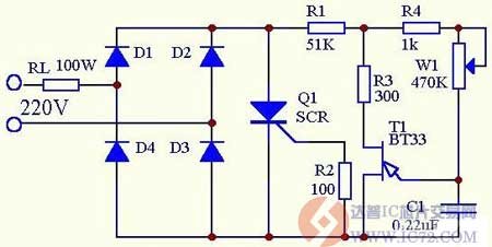 可控硅交流调压器的工作原理