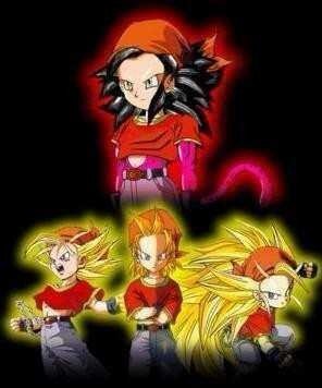 求龙珠gt里,小芳变成超级赛亚人的图,要帅一点的~~同人的作品