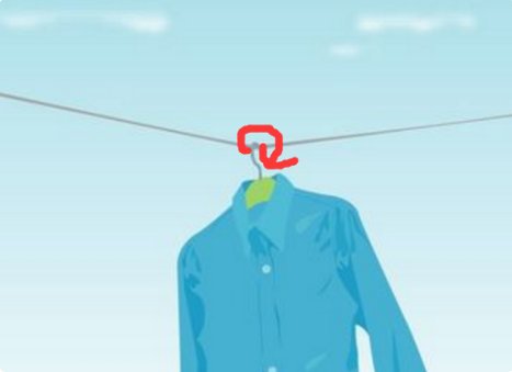 晾衣绳太松了衣服老是往一起滑怎么办?谁有好办法?