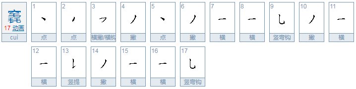 竁这个字怎么读，竁怎么念，竁怎么拼音，竁怎么组词