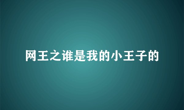 网王之谁是我的小王子的