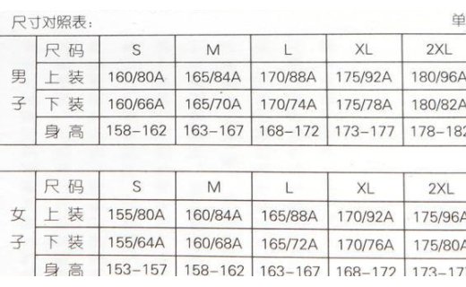 男装l是多大尺码？