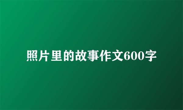 照片里的故事作文600字