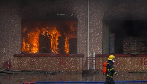 湖南益阳一厂房发生火灾，火灾现场是否有造成人员伤亡的情况？