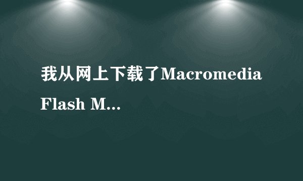 我从网上下载了Macromedia Flash MX 2004并且有序列号，在没联网的电脑上可以用吗