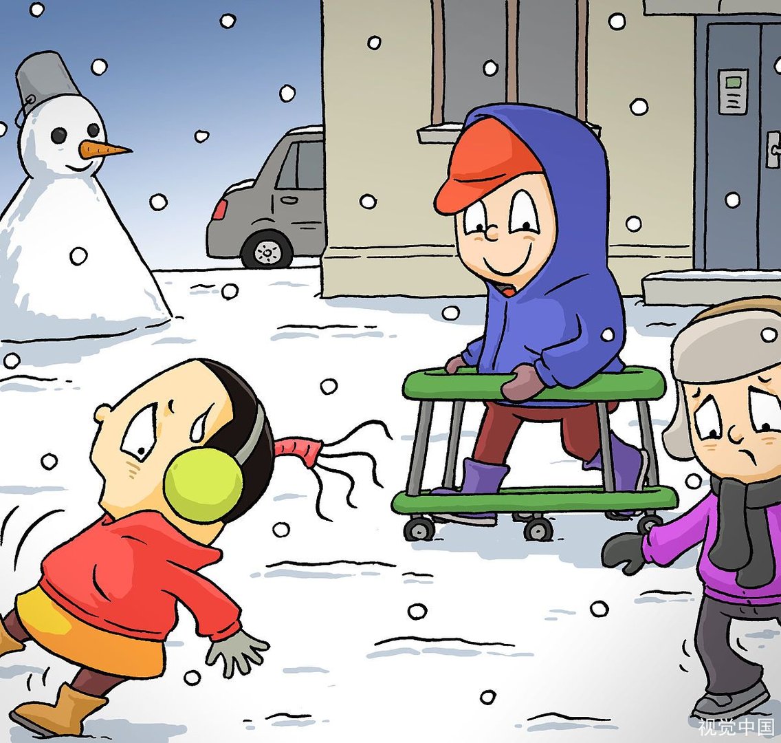 降温预报图冷到发紫，不同天气和温度都会用什么颜色展示？