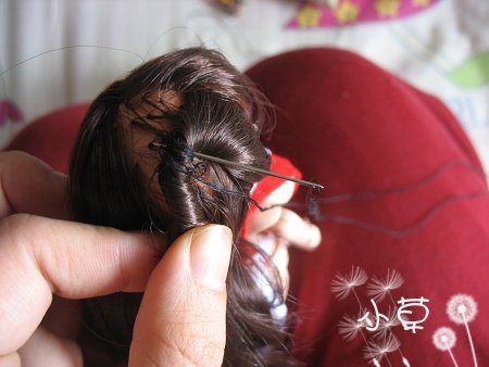 可儿娃娃古装的发型怎么弄