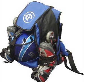 怎么用轮滑鞋包