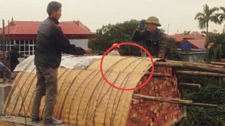 圆拱形的门洞怎么砌砖