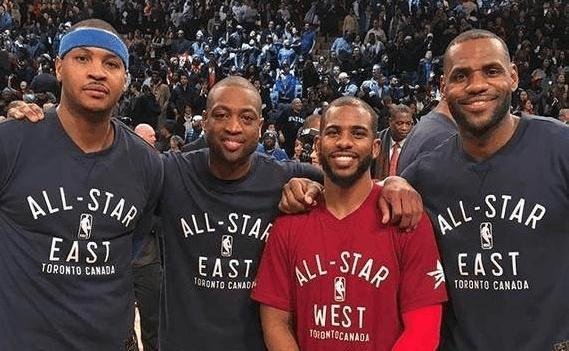 詹姆斯有好几个兄弟一起被称为香蕉船兄弟,他们都是谁呢?