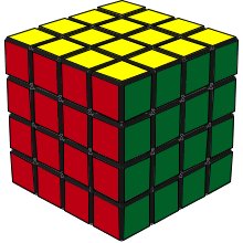 四阶魔方教程一步一步图解