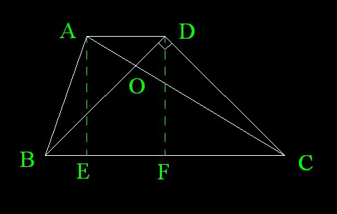 初二数学：如图，在梯形ABCD中