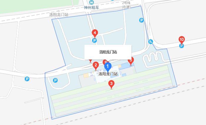 洛阳高铁站具体在什么地方？