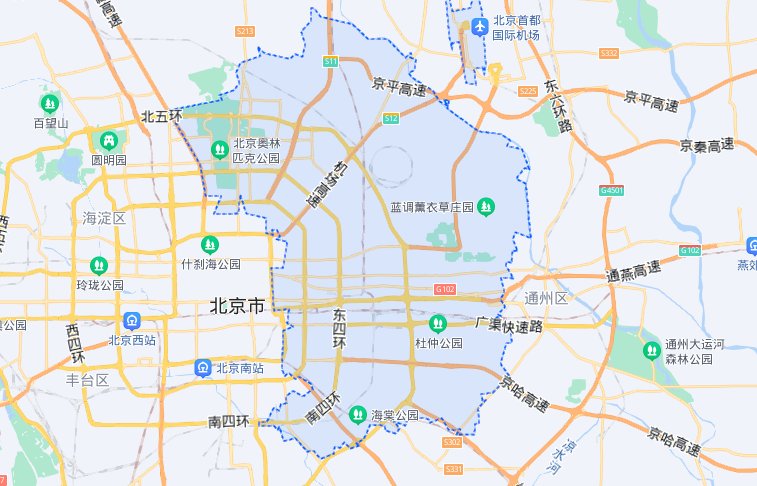 北京朝阳区属于几环