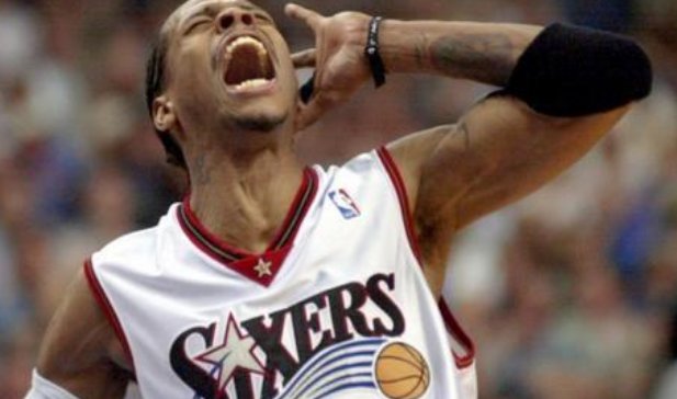 真是虎父无犬子，艾弗森小儿子如今蓝球水平到底有多高?