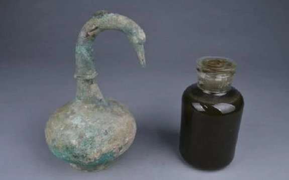 河南出土青铜壶内不明液体被查明了?
