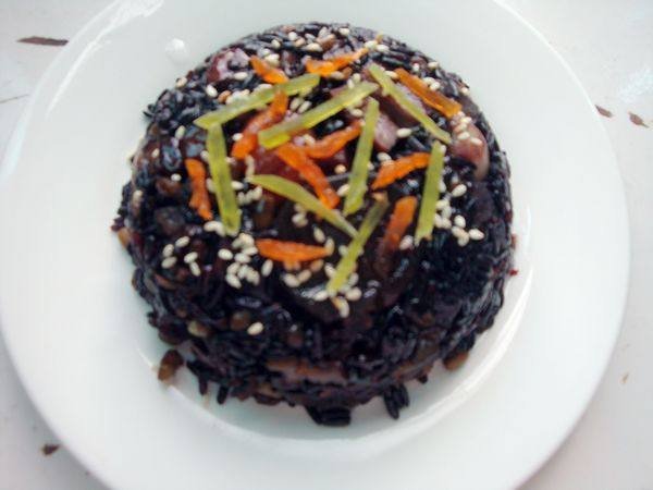 的做法,紫米八宝饭怎么做好吃,紫米八宝饭的家常做法